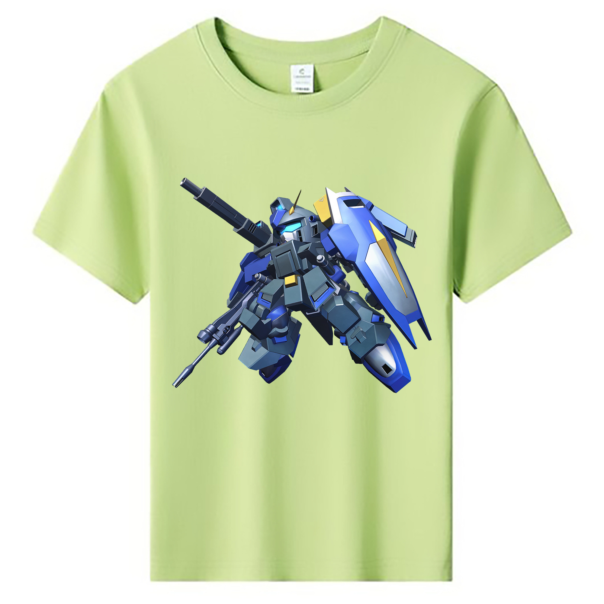 （画像用） 機動戦士ガンダム Mobile Suit Gundam 綿100％キッズTシャツ（フロントプリント）